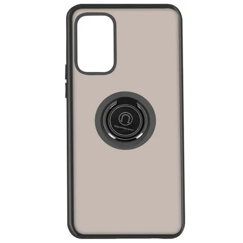 Funda De Silicona TPU Xiaomi Mi 11T 11T Pro Negro Anillo Magnetico