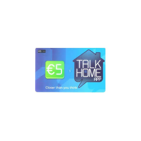 TALK HOME 5€ EURO SALDOHGFRDESWGHM