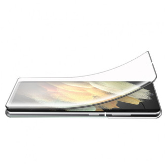 Pelicula De Gel Samsung Galaxy S21 Plus 5g 6.7" Preto Ultra Curved Com Fingerprint