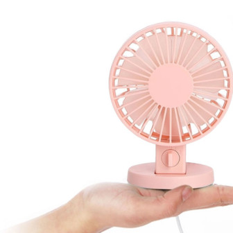 Ventoinha De Mesa Oem Double Blade Fan Rosa