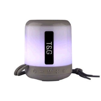 Coluna Tg156 Portable Sem Fio Com Bluetooth cinza