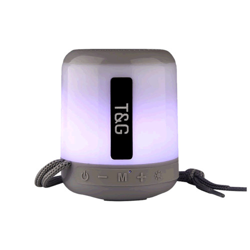 Coluna Tg156 Portable Sem Fio Com Bluetooth cinza