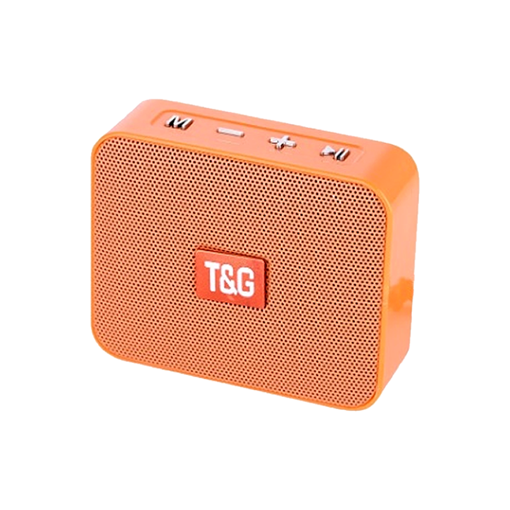 Coluna Tg-166 Portable Sem Fio Com Bluetooth Laranja Coluna Tg-166 Portable Sem Fio Com Bluetooth Laranja