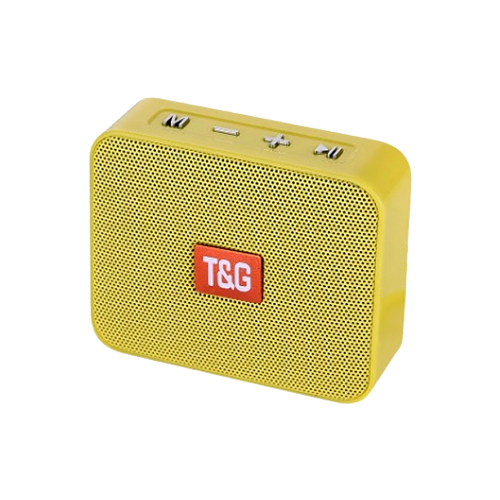 Coluna Tg-166 Portable Sem Fio Com Bluetooth Amarela