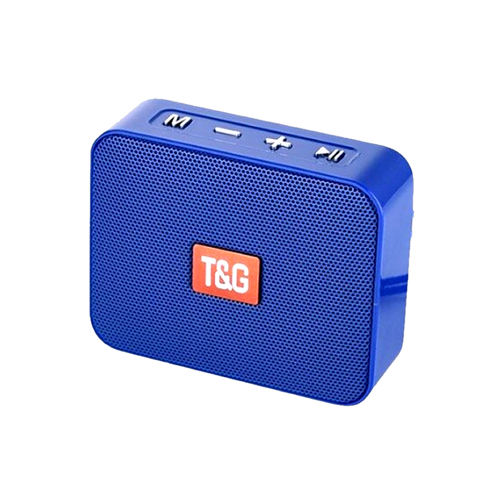 Coluna Tg-166 Portable Sem Fio Com Bluetooth Azul Coluna Tg-166 Portable Sem Fio Com Bluetooth Azul