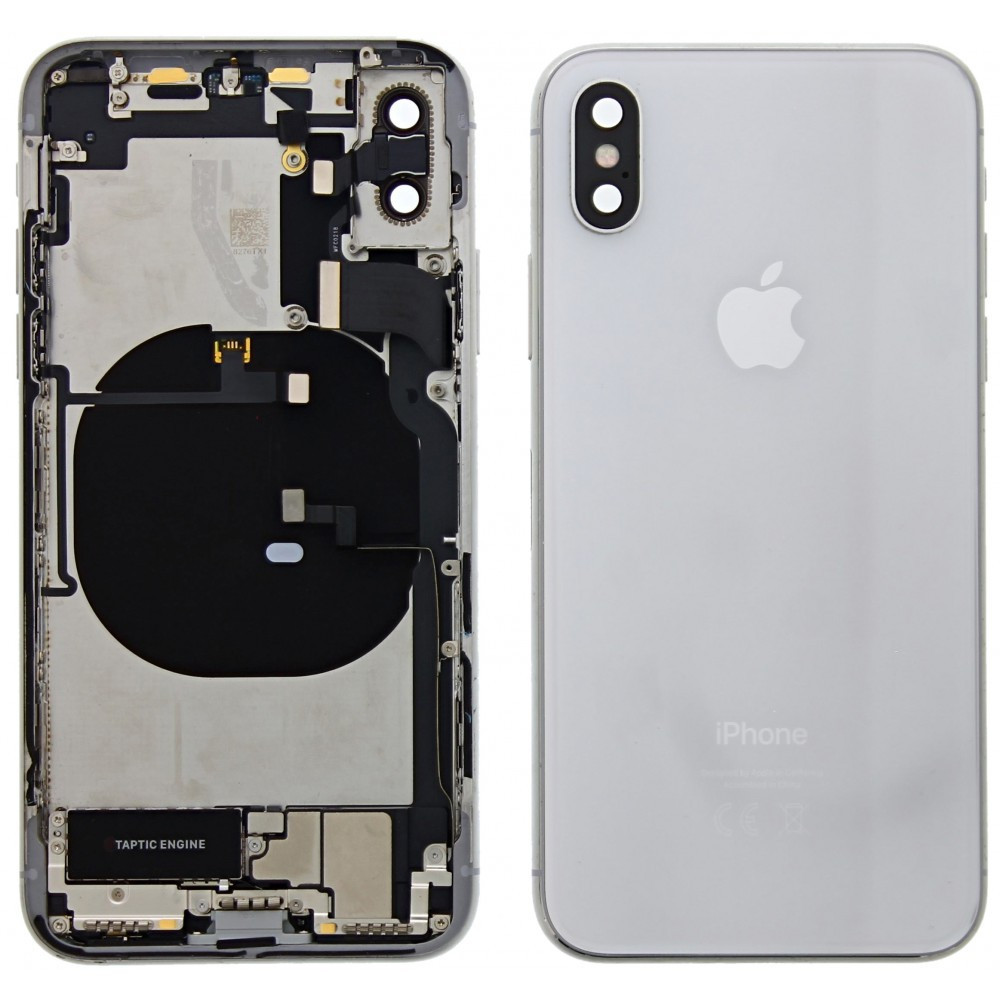 Apple Iphone X Middle Frame OEM Pulled - Silver - BAC-0280-1000x1000 Apple Iphone X Middle Frame OEM Pulled - Silver - BAC-0280-1000x1000