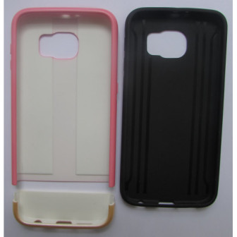 Capa Silicone Samsung Galaxy S6 G920 Rosa