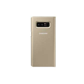 Capa Flip Cover Clear View Samsung Galaxy Note 8 Dourado Capa Flip Cover Clear View Samsung Galaxy Note 8 Dourado