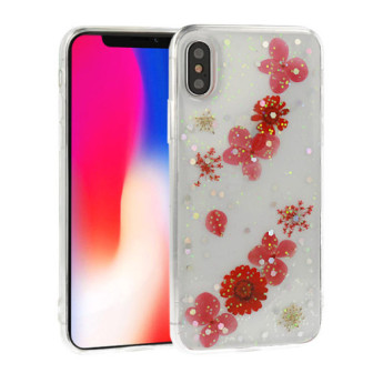 Samsung Galaxy S10 Plus Vennus Real Flower Silicone Case Julia
