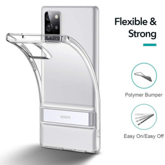 Capa Silicone Gel Samsung Galaxy Note 20 Transparente Esr Air Shield Boost Capa Silicone Gel Samsung Galaxy Note 20 Transparente Esr Air Shield Boost