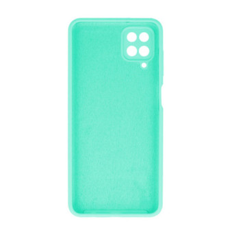 Silicone Cover Samsung Galaxy A12 Green Camera Protector