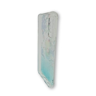 Capa Silicone Com Desenho Bling Glitter Samsung Galaxy A52 / A52s Azul Flowers Com Kickstand Capa Silicone Com Desenho Bling Glitter Samsung Galaxy A52 / A52s Azul Flowers Com Kickstand