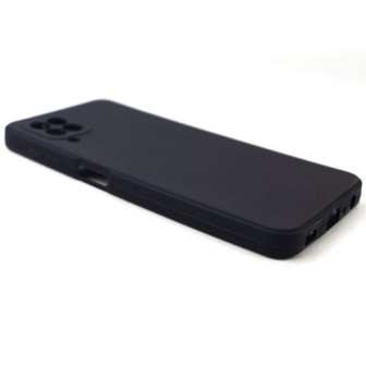 Capa Silicone Gel Samsung Galaxy A22 4g Preto Protetor De Camera Robusta