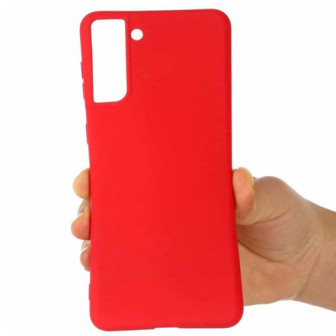 Capa Silicone Gel Samsung Galaxy S21 / S30 Vermelho Robusta