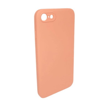 Apple Iphone 7/ 8/ Se 2020 Pink With Camera Protector Silicone Gel Case