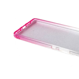 Apple Iphone 13 Pro Max Pink Glitter Silicone Gel Case