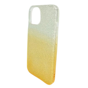 Apple Iphone 13 Pro Gold Glitter Silicone Gel Case
