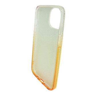 Apple Iphone 13 Gold Glitter Silicone Gel Case