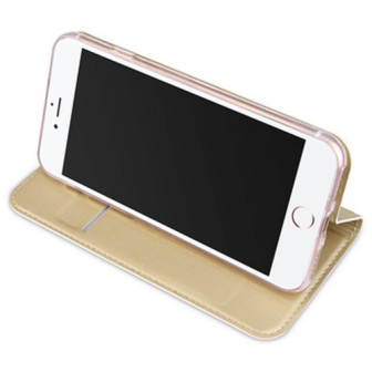 Capa Flip Cover Samsung Galaxy M32 Dourado Dux Ducis Skin Pro Capa Flip Cover Samsung Galaxy M32 Dourado Dux Ducis Skin Pro