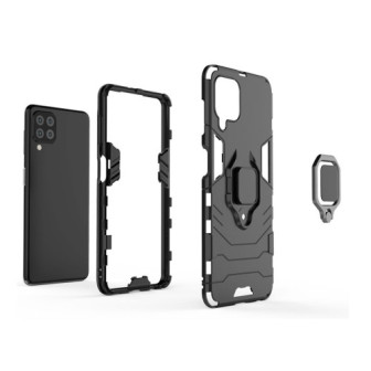 Capa Silicone Anti-Choque Armor Carbon Samsung Galaxy A22 4g Preto Ring Armor Capa Silicone Anti-Choque Armor Carbon Samsung Galaxy A22 4g Preto Ring Armor