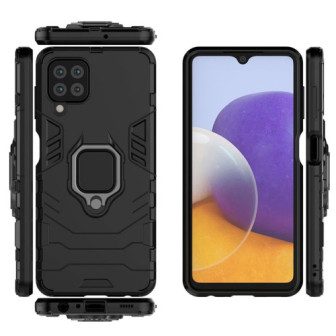 Capa Silicone Anti-Choque Armor Carbon Samsung Galaxy A22 4g Preto Ring Armor Capa Silicone Anti-Choque Armor Carbon Samsung Galaxy A22 4g Preto Ring Armor