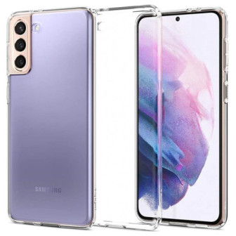 Capa Silicone Gel Spigen Liquid Crystal Samsung Galaxy S21 Plus/S30 Plus Transparente