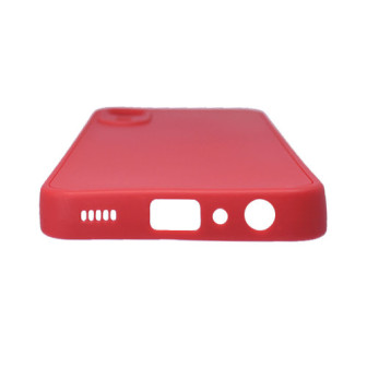 Capa Silicone Samsung Galaxy A03 Core Vermelho Com Protetor De Câmera 3d Capa Silicone Samsung Galaxy A03 Core Vermelho Com Protetor De Câmera 3d