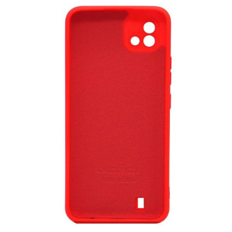 Capa Silicone Gel Realme C11 2021/C20/C20a Vermelho Com Protetor De Câmera Robusta Capa Silicone Gel Realme C11 2021/C20/C20a Vermelho Com Protetor De Câmera Robusta