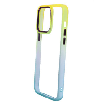Apple Iphone 14 Pro Max Gradient Yellow Bumper Silicone Gel Case Elektro