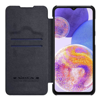 Capa Flip Cover Nillkin Quin Leather Samsung Galaxy A23 4g/5g Preto
