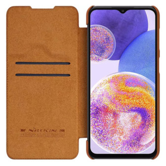 Capa Flip Cover Nillkin Quin Leather Samsung Galaxy A13 5g Castanho Capa Flip Cover Nillkin Quin Leather Samsung Galaxy A13 5g Castanho