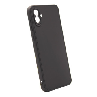 Capa Silicone Samsung Galaxy A04 Preto Com Protetor De Câmera 3d