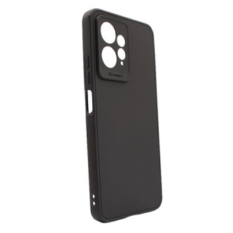 Capa Silicone Xiaomi Redmi Note 12 4g Preto Com Protetor De Câmera 3d