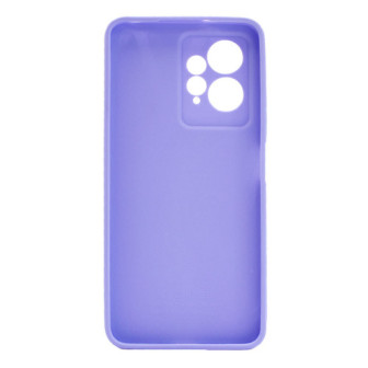 Capa Silicone Xiaomi Redmi Note 12 4g Lilás Com Protetor De Câmera 3d
