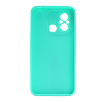 Capa Silicone Xiaomi Redmi 12c Verde Turquesa Com Protetor De Câmera 3d Capa Silicone Xiaomi Redmi 12c Verde Turquesa Com Protetor De Câmera 3d