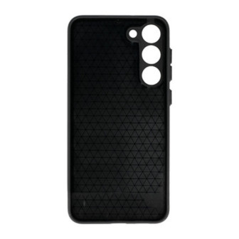 Capa Silicone Samsung Galaxy S23 Preto Leather Almofadada Com Protetor De Câmera D2 Capa Silicone Samsung Galaxy S23 Preto Leather Almofadada Com Protetor De Câmera D2