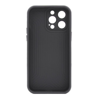 Capa Silicone Dura Apple Iphone 14 Pro Max Cinza Com Protetor De Câmera