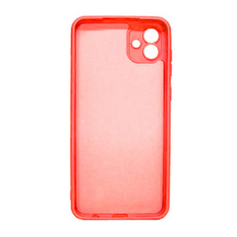 Samsung Galaxy A04/A045f Red Robust With Camera Protector Silicone Gel Case
