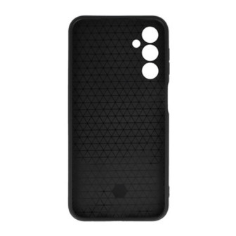 Samsung Galaxy A25 5G/A24 4G Black Finger Ring TPU Silicone Case With Camera Protector And Sliding Window