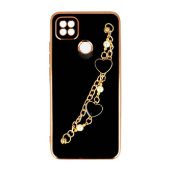 Capa Silicone Gel Xiaomi Redmi 10a Preto Com Protetor De Câmera E Corrente Design 3 Capa Silicone Gel Xiaomi Redmi 10a Preto Com Protetor De Câmera E Corrente Design 3