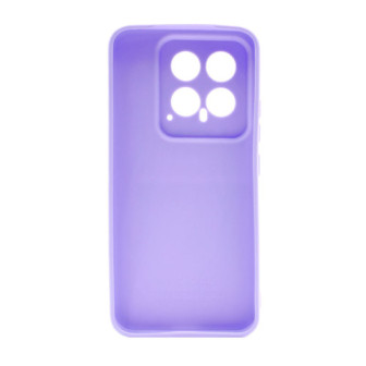 Capa Silicone Gel Xiaomi 14 Lilás Com Protetor De Câmera 3d Capa Silicone Gel Xiaomi 14 Lilás Com Protetor De Câmera 3d