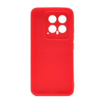 Capa Silicone Gel Xiaomi 14 Vermelho Com Protetor De Câmera 3d Capa Silicone Gel Xiaomi 14 Vermelho Com Protetor De Câmera 3d