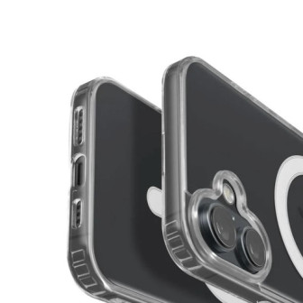 Apple Iphone 16 Transparent Magsafe Hard Silicone Case