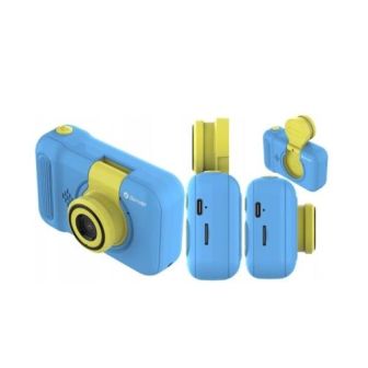 Mini Camera Denver Kca-1351bu Azul 2.4" Para Crianças