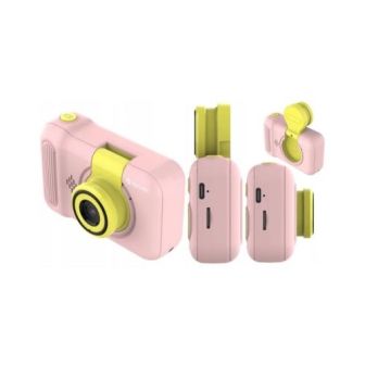 Mini Camera Denver Kca-1351ro Rosa 2.4" Para Crianças
