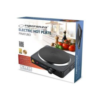 Esperanza EKH002K Black 1500W 1-Plate Electric Cooker