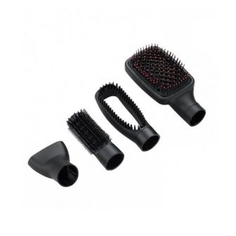 Escova Alisadora De Cabelo Techwood Tco-6094 Azul 600/700w Com 5 Acessórios