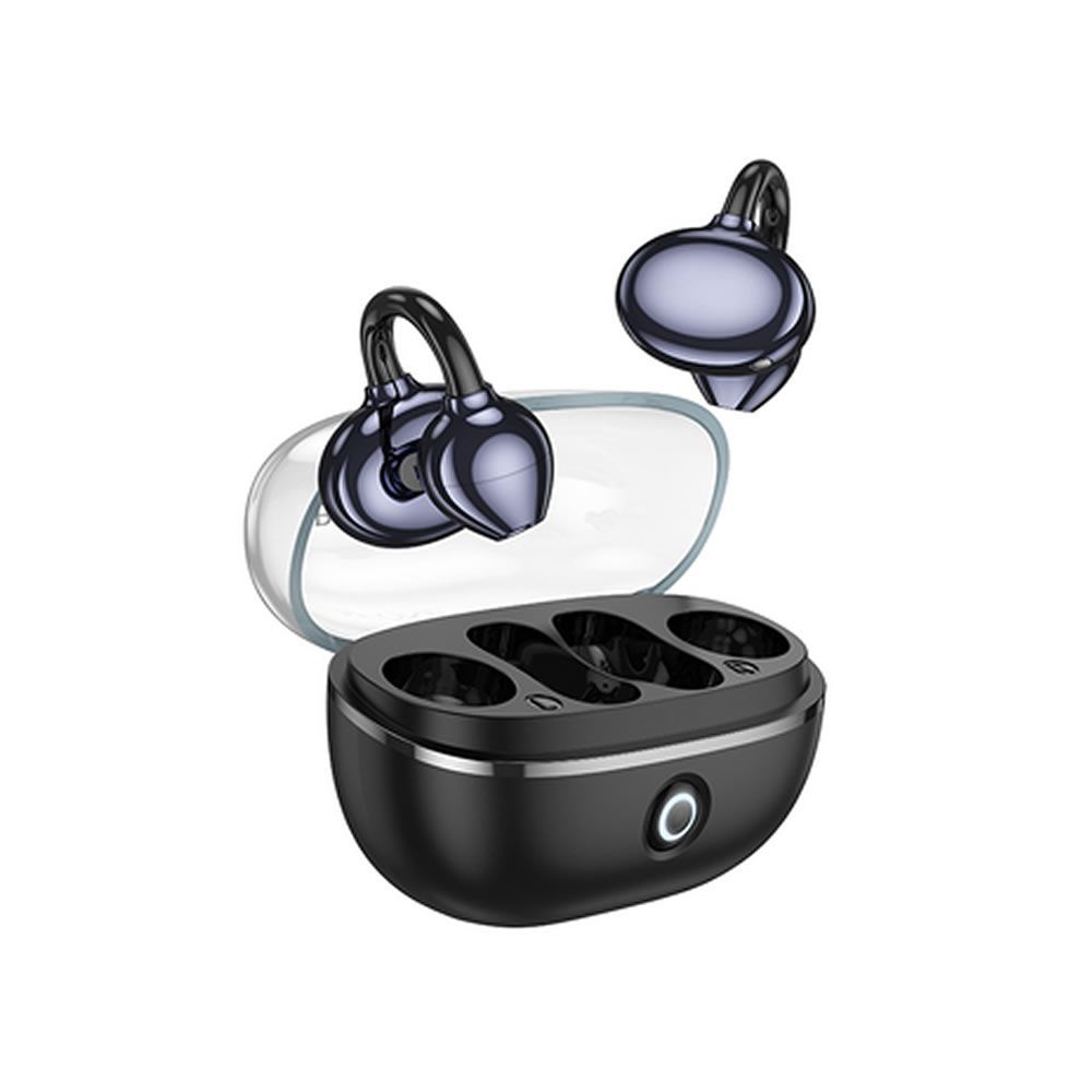 Borofone FQ5 Black Ear-Clip Earbuds TWS