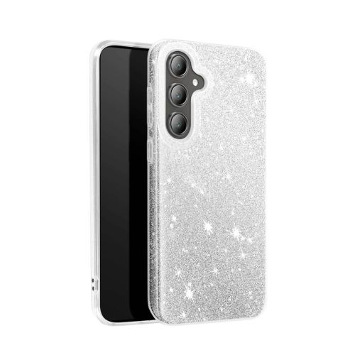 Capa Silicone TPU Samsung Galaxy A17/Galaxy A26 Cinza Brilhantes