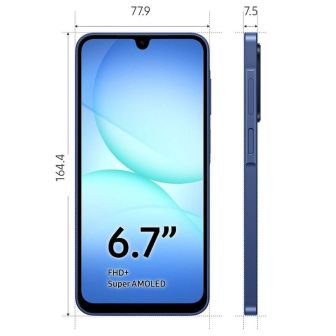 Smartphone SAMSUNG GALAXY A17 5G/A176B Azul 4gb/128gb 6.7